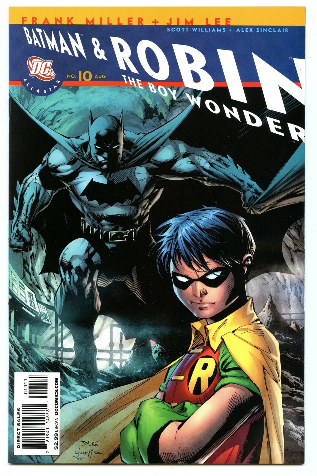 All Star Batman & Robin 10 (recalled version) Aug 2008 NM- (9.2 ...