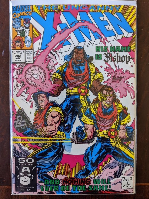 The Uncanny X-Men #282 (1991) 1st App of BISHOP!