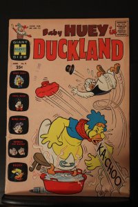 Baby Huey In Duckland #9 SALE High-Grade VF Giant Sneezing cover Wythville CERT!