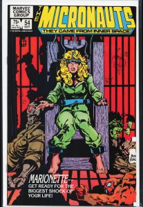 Micronauts #54 (1983) Micronauts