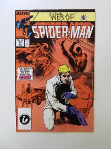 Web of Spider-Man #30 Direct Edition (1987) VF/NM condition