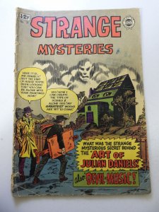 Strange Mysteries #18 (1964) Reprint GD Condition 1 1/2 cumulative Spine Split