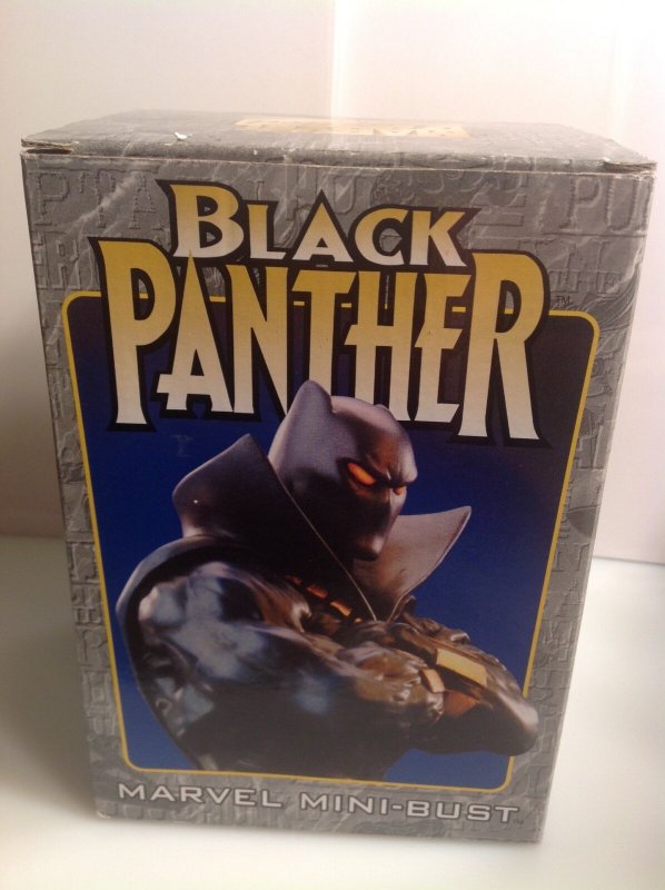 Marvel Bowen Designs Black Panther mini-bust MIB #2324/4000 Modern version 1999