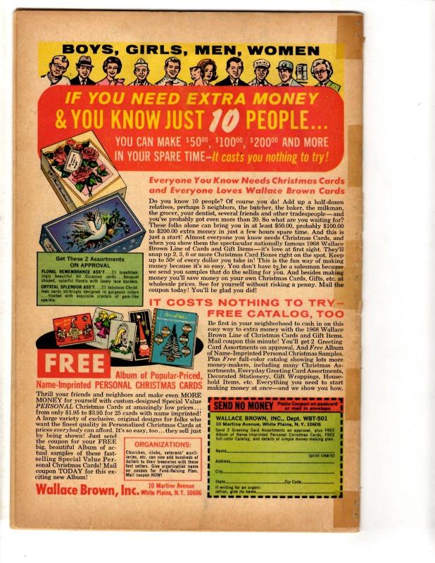 Daredevil # 43 GD/VG Marvel Comic Book Gladiator Owl Foggy Karen Kingpin RH2