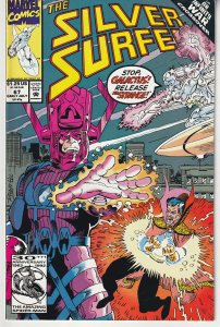 Silver Surfer(vol. 2) # 67   INFINITY WAR TIE IN !