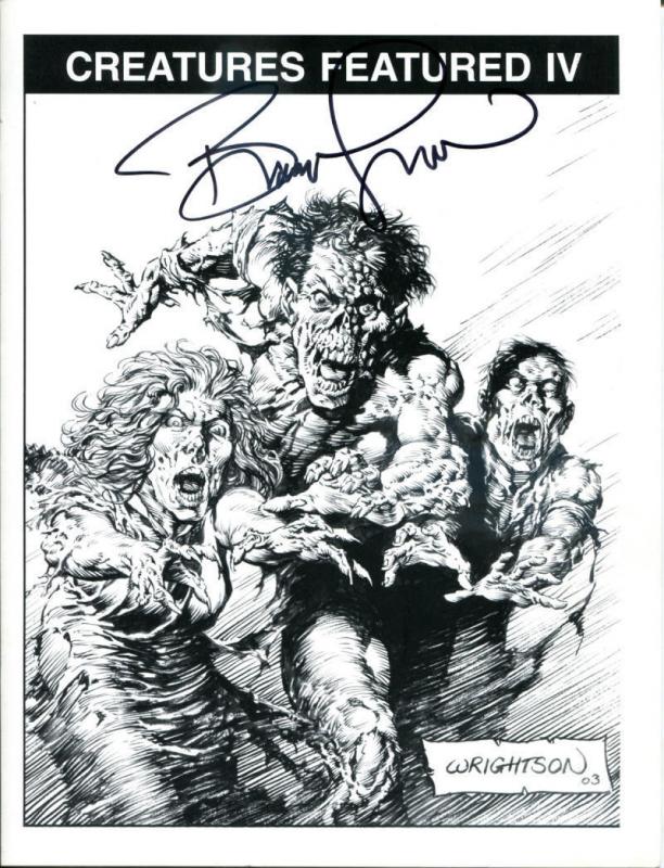 CREATURES FEATURED #4, VF/NM, Signed Bernie Wrightson, 1st, sc, 2003, Horror