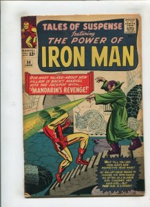 TALES OF SUSPENSE #54 (4.0/4.5) 2ND MANDARIN!! 1964