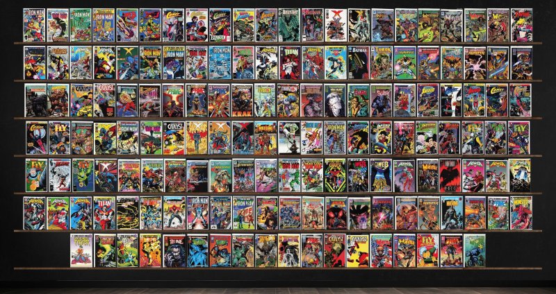 Huge Lot 150+ Comics with Iron Man, Will To Power, Prototype, Prime & More!