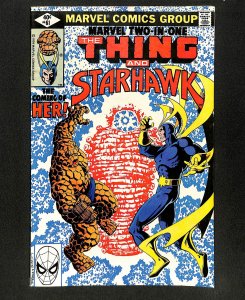 Marvel Two-In-One #61 1st HER! Starhawk!