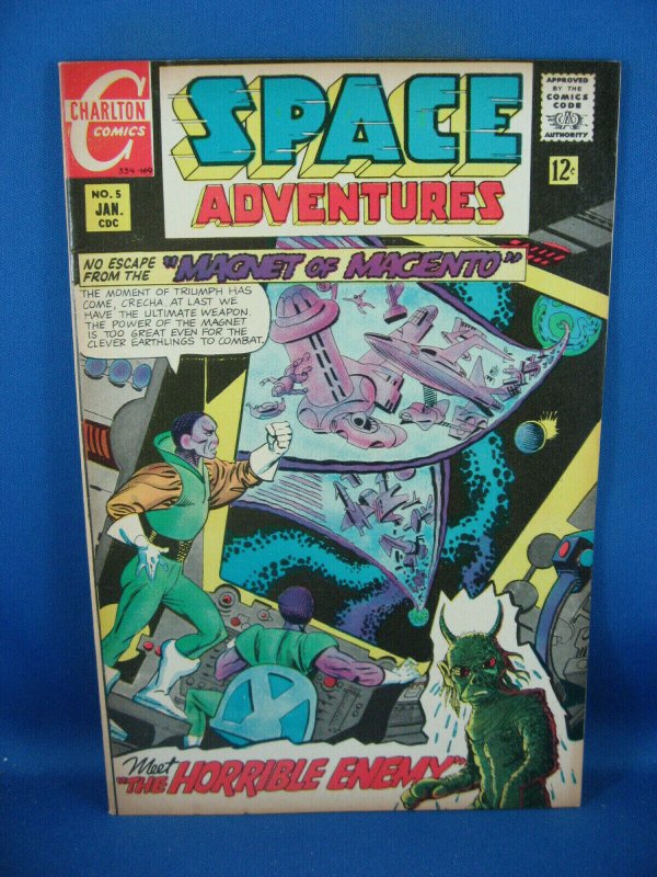 SPACE ADVENTURES 5 VF DITKO 1969