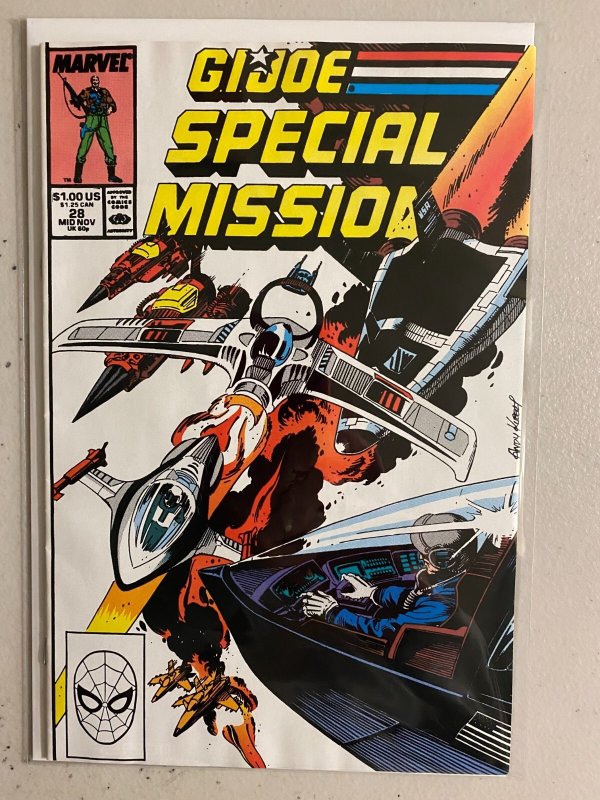 GI Joe Special Missions lot #1-28 Marvel (avg 7.0 FN/VF) 25 diff (1986-'89)