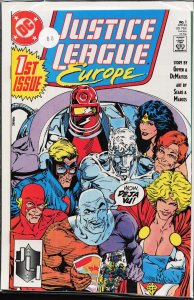 Justice League Europe #1 (1989) Justice League [Key Issue]