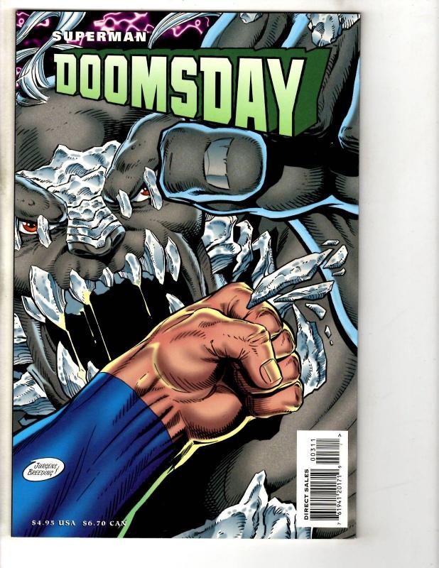 Superman Doomsday Complete DC Comics LTD Series # 1 2 3 Hunter Prey Batman J290