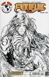 Witchblade #103C FN ; Image | Top Cow Michael Turner Variant B&W