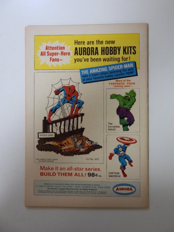 Sgt. Fury #37 (1966) FN+ condition