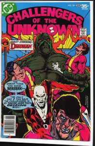 Challengers of the Unknown #84 (1978) Challengers of the Unknown