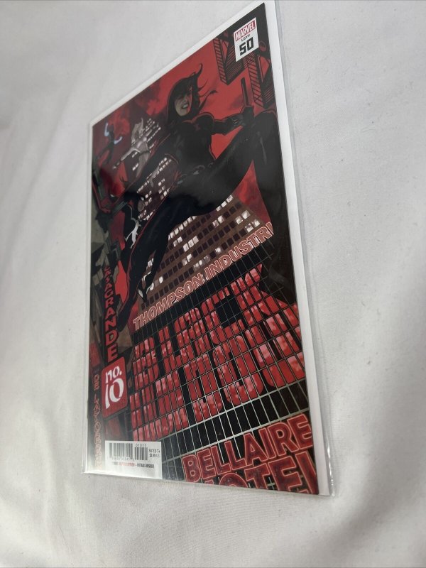 Black Widow #10 Marvel Comics 2022 Sexy Adam Hughes Cover Thompson Casagrande 