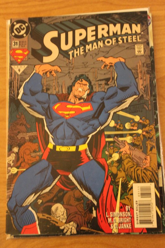 Superman the Man of Steel 31 NM