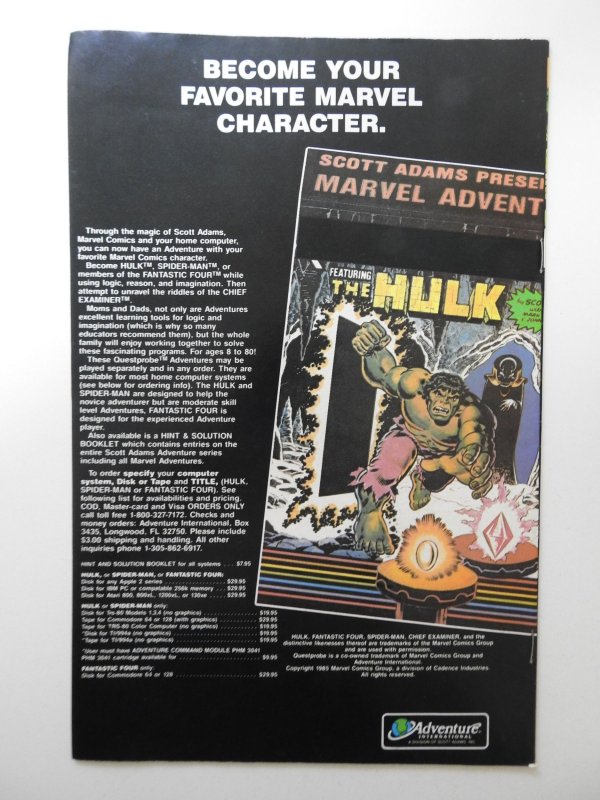 The Incredible Hulk #317 (1986) VF- Condition!