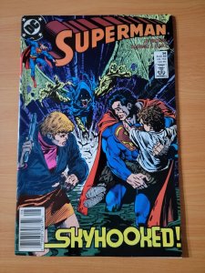 Superman #34 Newsstand Variant ~ NEAR MINT NM ~ 1989 DC Comics