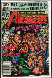 The Avengers #216 (1982) The Avengers