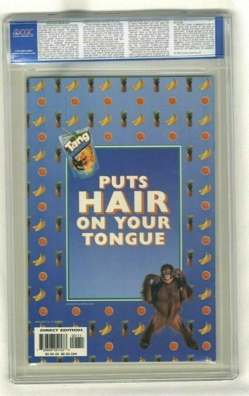 Captain America #1 - CGC 9.8 - Marvel Comics - 2002 - John Cassaday Art!