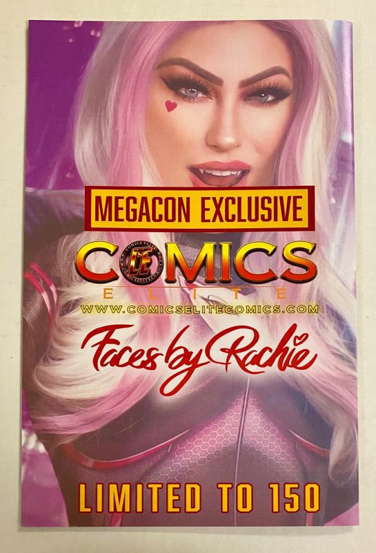 Miss Meow #7 Megacon Comics Elite Exclusive Set of 3 Rachel Hollen Cosplay