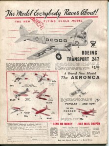 Popular Aviation 12/1933-H.-R. Bollin  Stearman 81 biplane cover-VG/FN