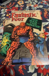 Fantastic Four #51 (1966)this thing this Man upper mid grade