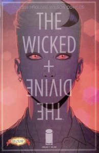 THE WICKED & THE DIVINE Comic 1 — DCBS Variant Cover — 2014 Image Comics VF+ 
