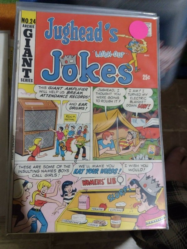 JUGHEAD'S JOKES # 24 1971 ARCHIE giant series