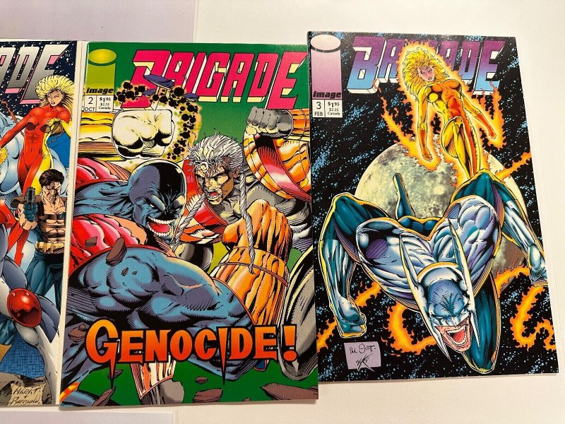 4 Brigade Image Comics # 0 1 2 3 Spawn Shadowhawk 102 CT6
