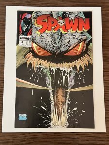 Spawn #4 (1992). NM-. Contains coupon for Image Comics #0.