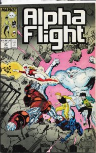 Alpha Flight #61 (1988) Alpha Flight