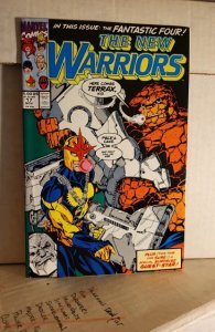 The New Warriors #17 Newsstand Edition (1991)