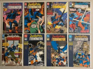 Deathstroke the Terminator lot #1-30 + Annual DC (8 VF) 31 diff (1991 to 1993)