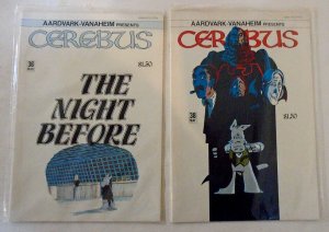 *Cerebus #36, 38, 41, 43 46-47, and #50 (7 Books) All Very-Fine to Mint!