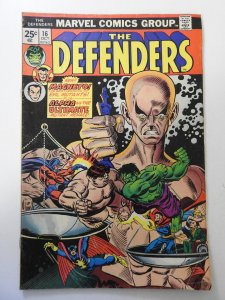The Defenders #16 (1974) VG Condition MVS intact!