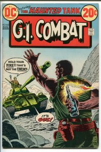 G.I. COMBAT #163 1973-DC-THE HAUNTED TANK-WAR STORIES--vf