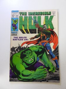 The incredible Hulk #112 (1969) FN+ condition