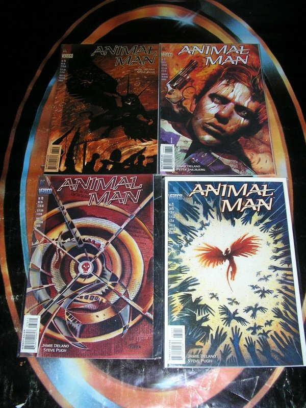 ANIMAL MAN (DC Comics/Vertigo), 55-79, 20 diff, 1993-1995 Jamie Delano