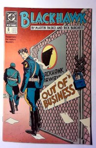 Blackhawk #6 (1989) DC Comics 2nd Series 1st Print Comic Book