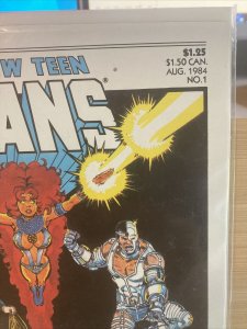 The New Teen Titans #1 (1984 DC) High Grade Comic George Perez Marv Wolfman