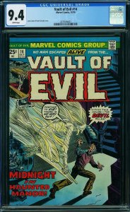 Vault of Evil #14 (1974) CGC 9.4 NM
