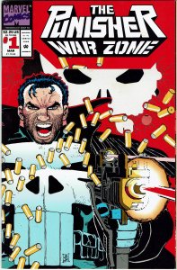 Punisher: War Zone #1 Die Cut Cover NM