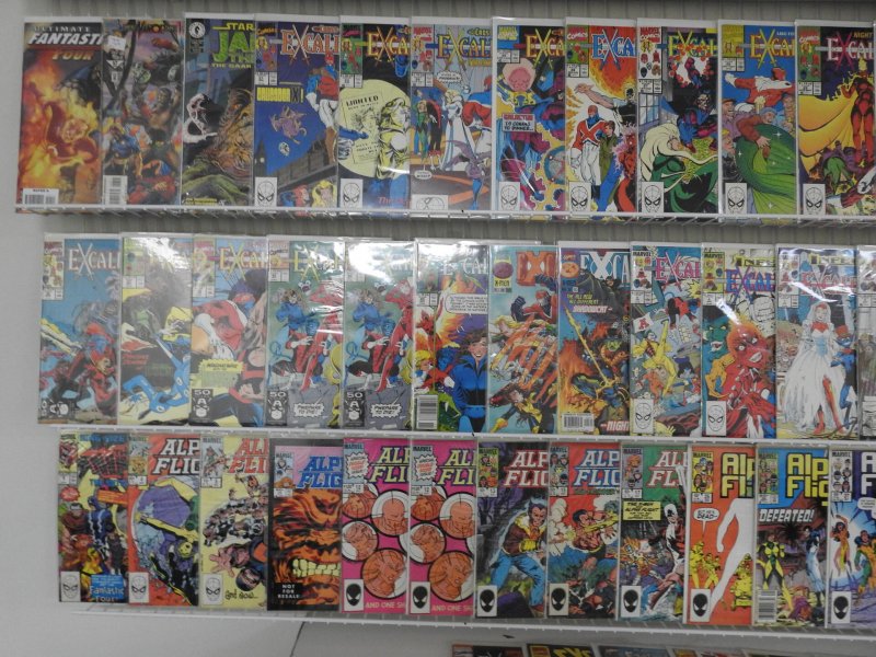 Huge Lot 130+ Comics W/ Sub-Mariner, Fantastic Four, Spidey+ Avg VF- Condition!