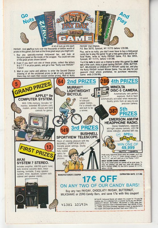 Daredevil(vol. 1)# 221  Death in Venice, Italy !