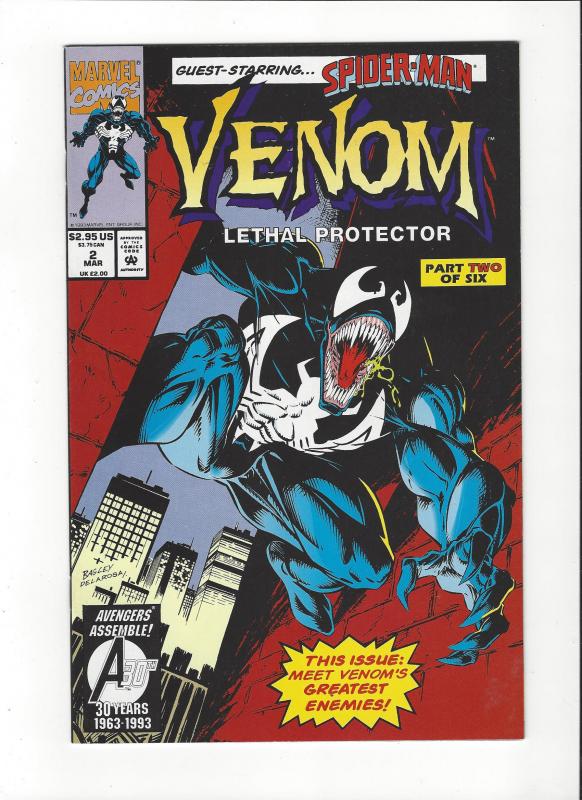 Venom:Lethal Protector #2 Spider-man Movie NM-