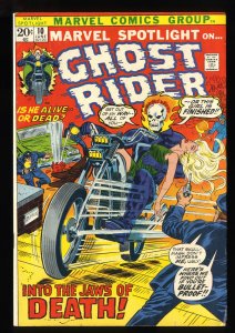 Marvel Spotlight #10 FN 6.0 Ghost Rider!