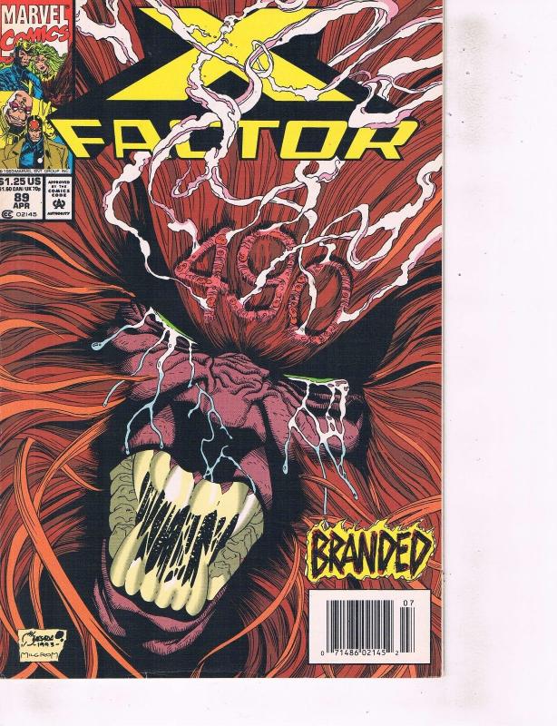 Lot Of 2 Marvel Comic Books X-Men #28 and X Factor #89 Ironman Thor ON4